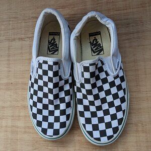 Black and White Checkered Vans